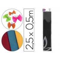 PAPEL CREPE PRETO
